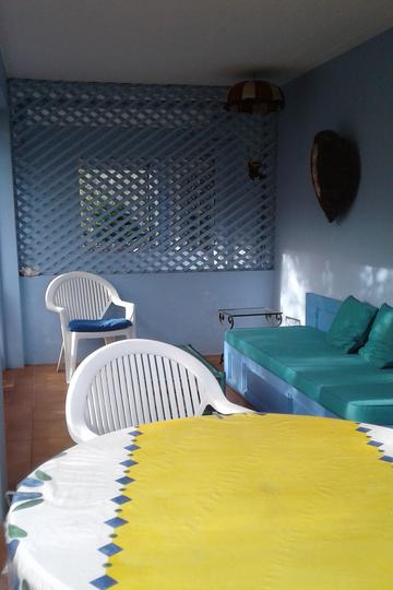 Apartment porch